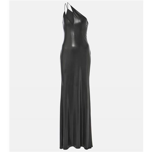 The Sei abito lungo monospalla in jersey