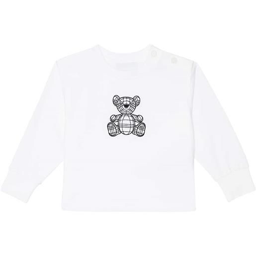 Burberry Kids baby top thomas bear in cotone