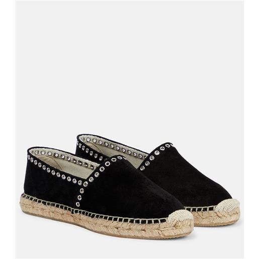Isabel Marant espadrillas canae in suede con occhielli