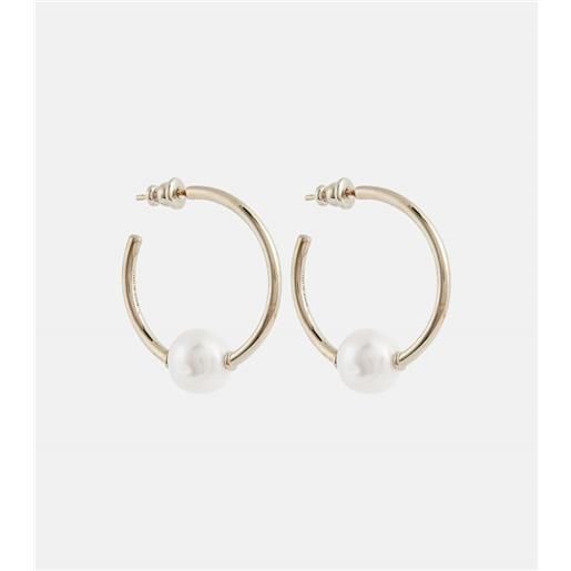 Chloe chloã© orecchini a cerchio darcey