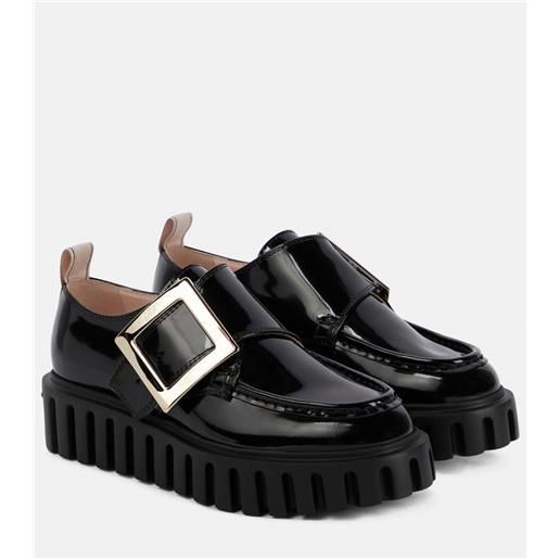 Roger Vivier mocassini viv' go-thick in vernice con platform