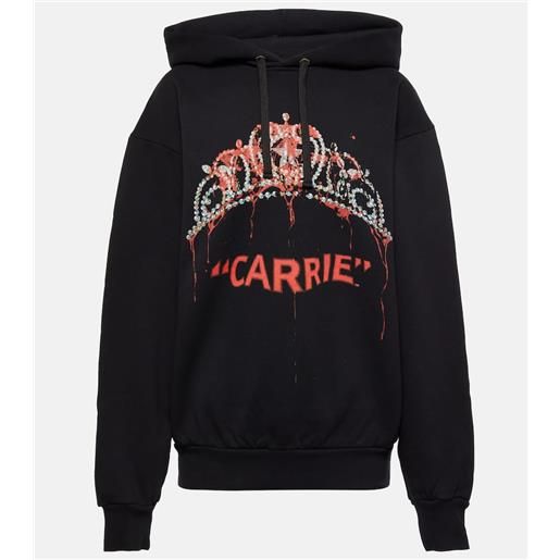 JW Anderson felpa con cappuccio in jersey di cotone