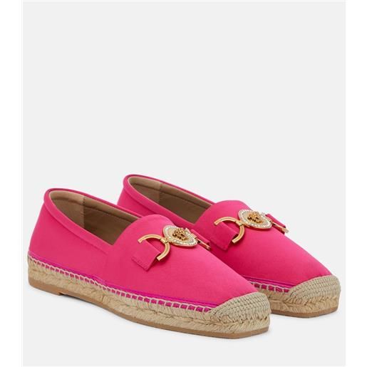 Versace espadrillas medusa biggie in canvas