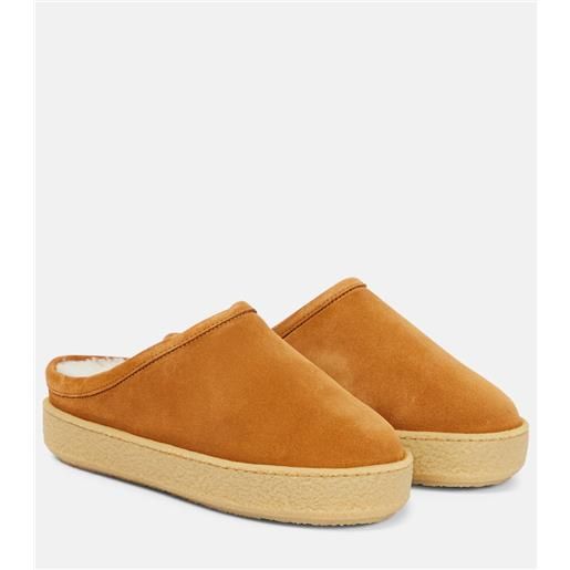 Isabel Marant slippers fozee in suede e shearling