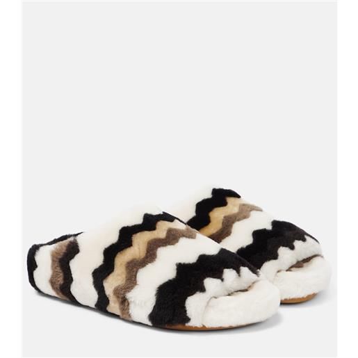 Chloe chloã© slipper saam in shearling