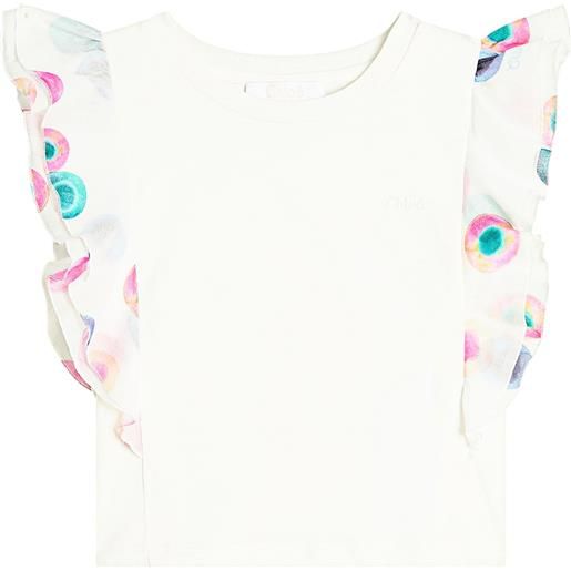 Chloe Kids chloã© kids blusa in cotone
