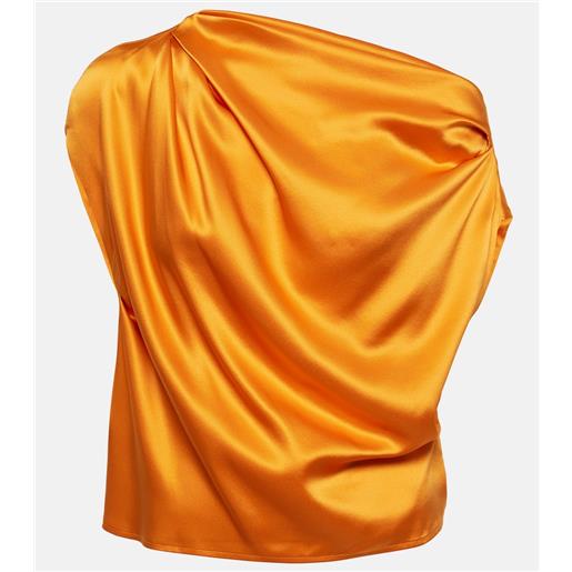 The Sei top monospalla in seta