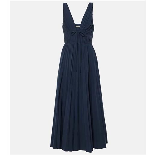 Simkhai abito lungo stephanie in misto cotone