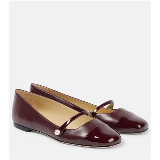 Jimmy Choo ballerine mary jane elisa in pelle