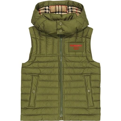 Burberry Kids gilet imbottito horseferry