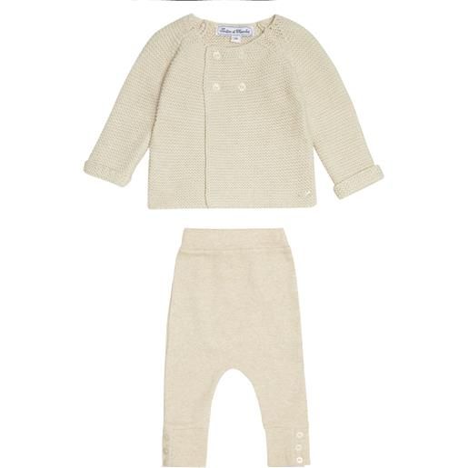 Tartine et Chocolat baby - cardigan, leggings e scarpine
