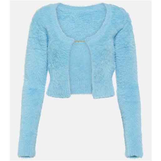 Jacquemus cardigan neve manches longues