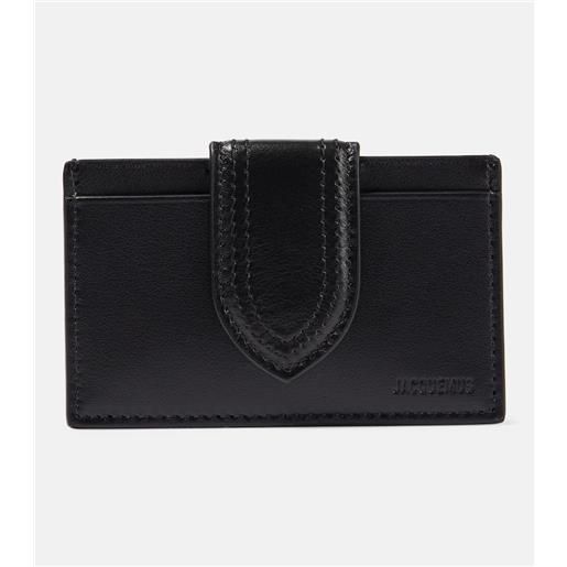 Jacquemus portacarte bambino in pelle