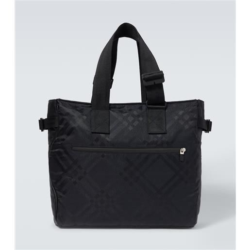 Burberry borsa in jacquard Burberry check
