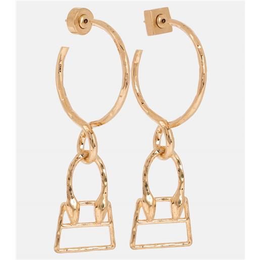 Jacquemus orecchini a cerchio chiquita