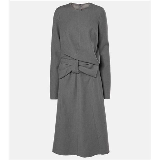 VIP価格.Maison Margiela ABITO MIDI IN MISTO COTONE Maison Martin Margiela red dress with pink strap across the