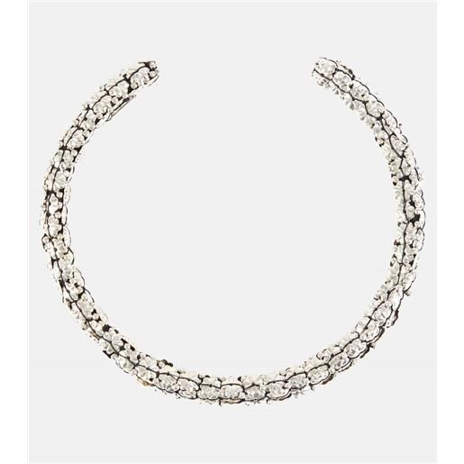 Isabel Marant collana in ottone con decorazione