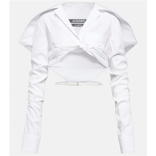 Jacquemus camicia cropped meio