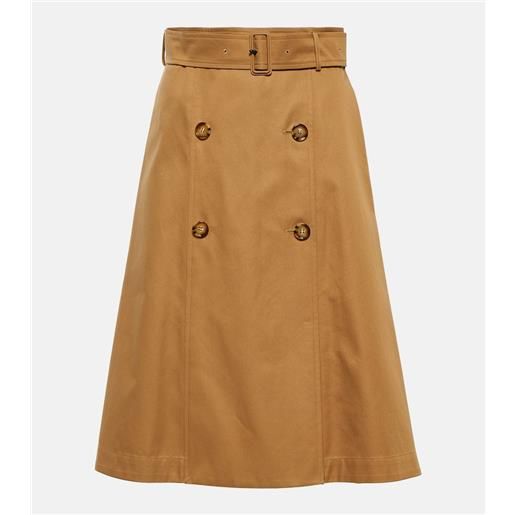 Burberry gonna midi in cotone