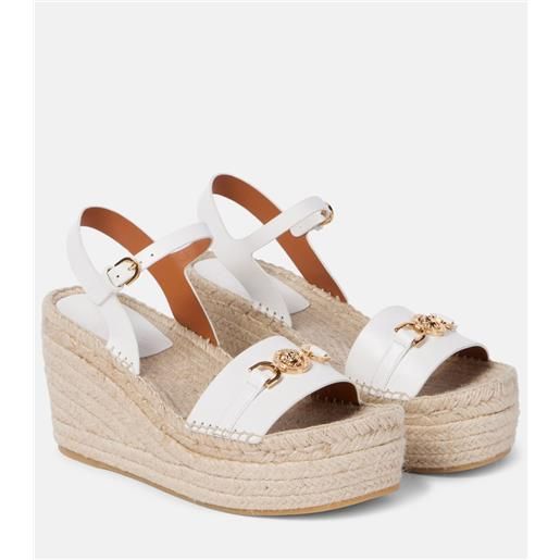 Versace espadrillas medusa '95 in pelle