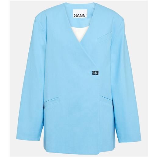 Ganni blazer in cotone