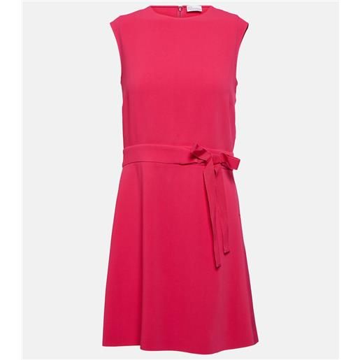 REDValentino miniabito in crêpe