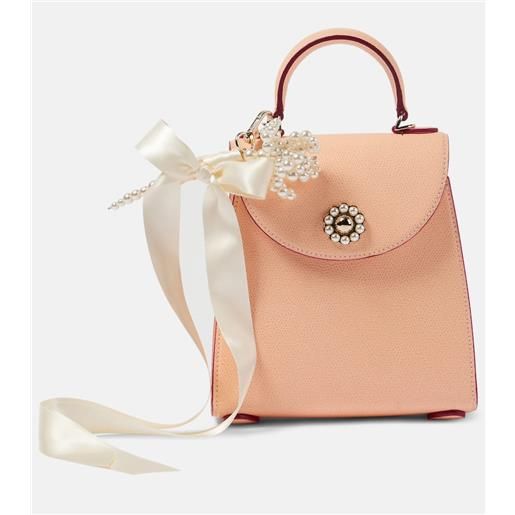 Simone Rocha borsa valentine mini in pelle