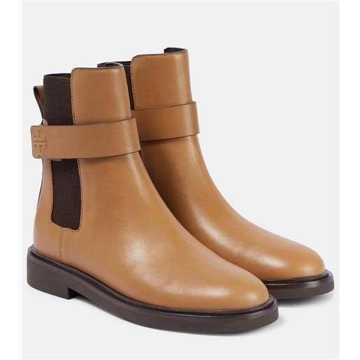Tory Burch stivaletti chelsea in pelle con stampa