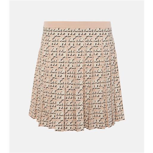 Tory Burch minigonna monogram