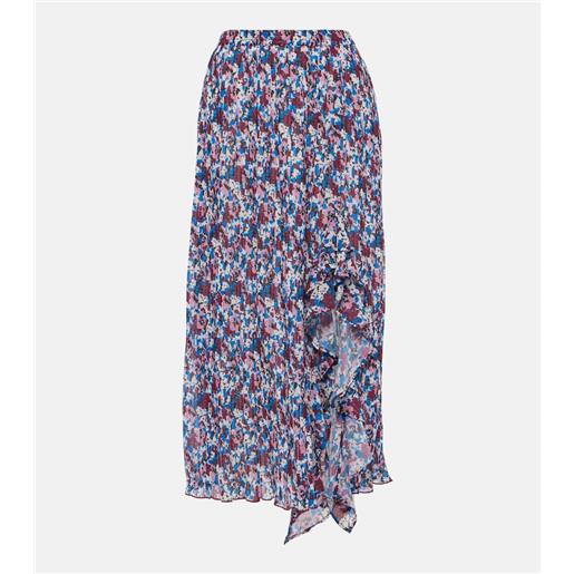 Ganni gonna midi con stampa