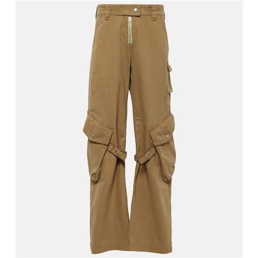 Acne Studios pantaloni cargo potinal in cotone