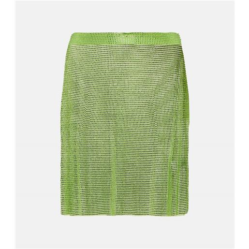 Giuseppe di Morabito minigonna con cristalli