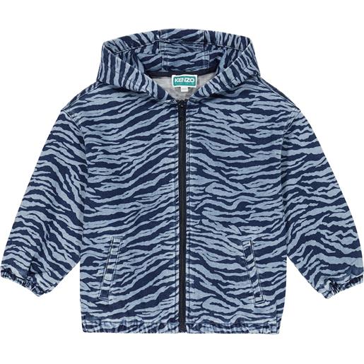 Kenzo Kids giacca in misto cotone con stampa