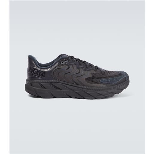 Hoka One One sneakers clifton ls in mesh con pelle