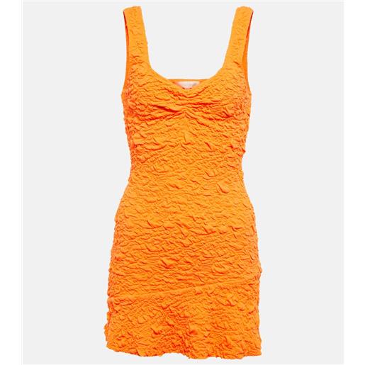 LoveShackFancy miniabito bartlette increspato