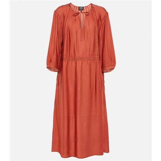 A.P.C. abito midi eve in jersey
