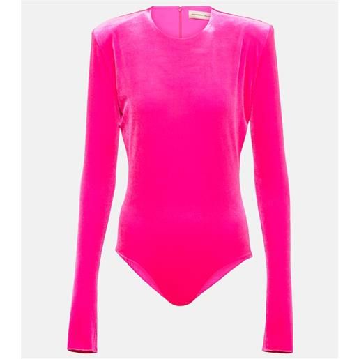 Alexandre Vauthier body velvet in velluto