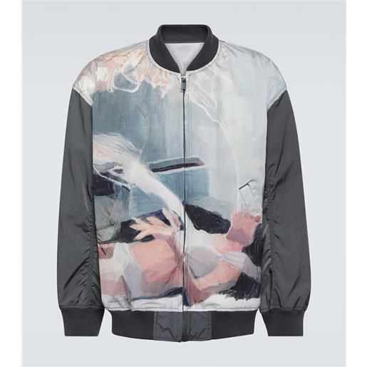 Undercover x helen verhoeven - bomber con stampa