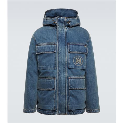 Amiri piumino in denim