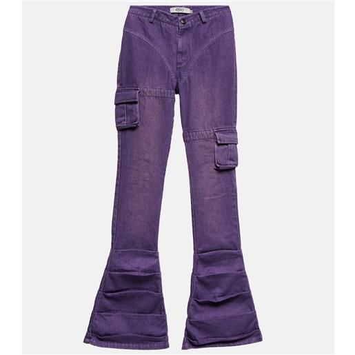 Didu jeans flared arricciati