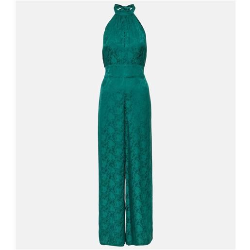 Rixo jumpsuit a gamba larga con cut-out