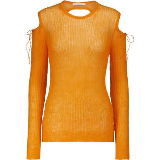 Cecilie Bahnsen top greta in misto mohair