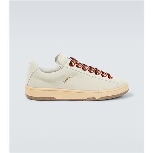 Lanvin sneakers lite curb in suede