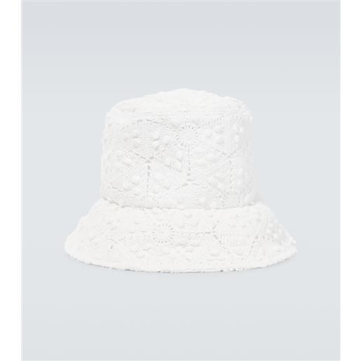 Comme des Garcons Shirt comme des garã§ons shirt cappello da pescatore in crochet