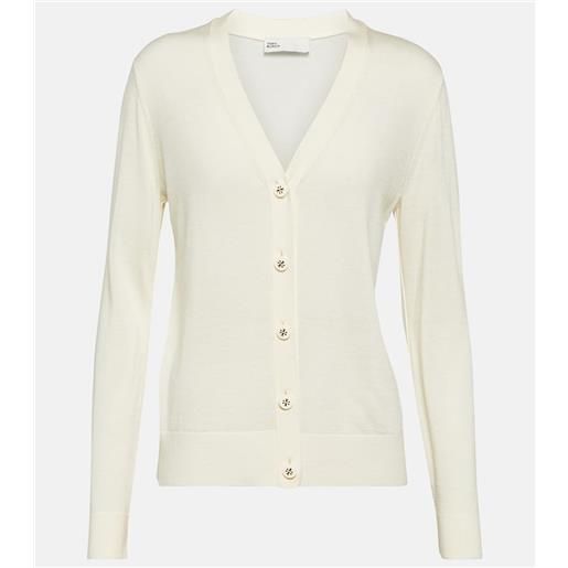 Tory Burch cardigan simone in lana e seta