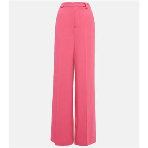 REDValentino pantaloni a gamba larga e vita alta