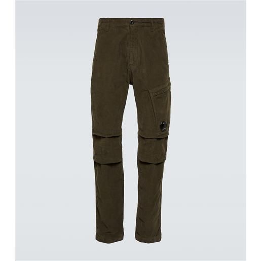 C.P. Company pantaloni regular in velluto a coste