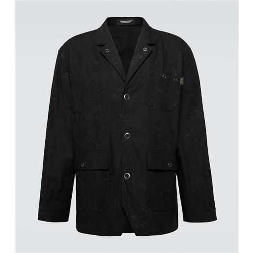 Undercover giacca in misto cotone