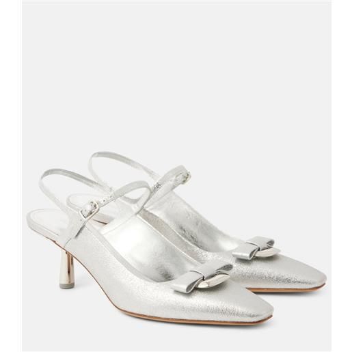 Ferragamo pumps slingback ophelia 55 in pelle