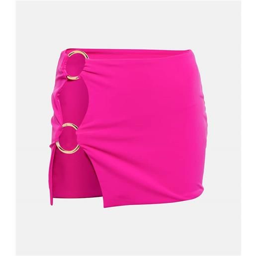 Louisa Ballou minigonna con cut-out